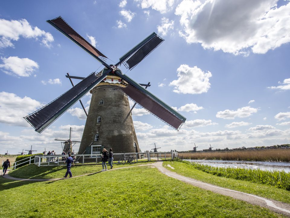 Kinderdijk - toerisme - molen - Museummolen Nederwaard