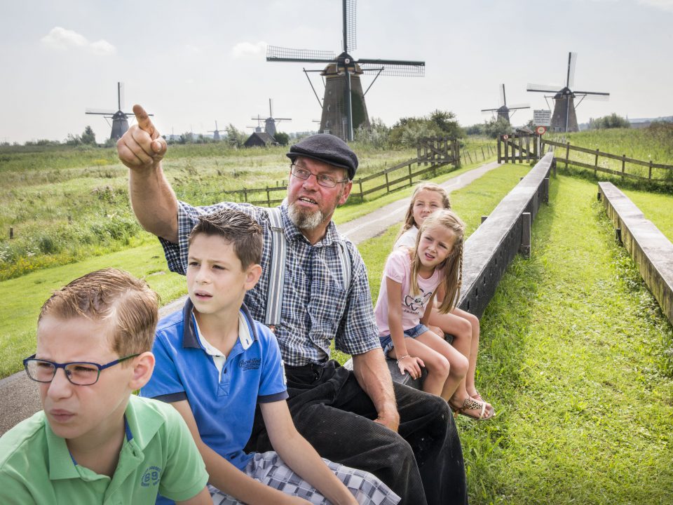 Kinderdijk - toerisme - molens - molenaar - kinderen