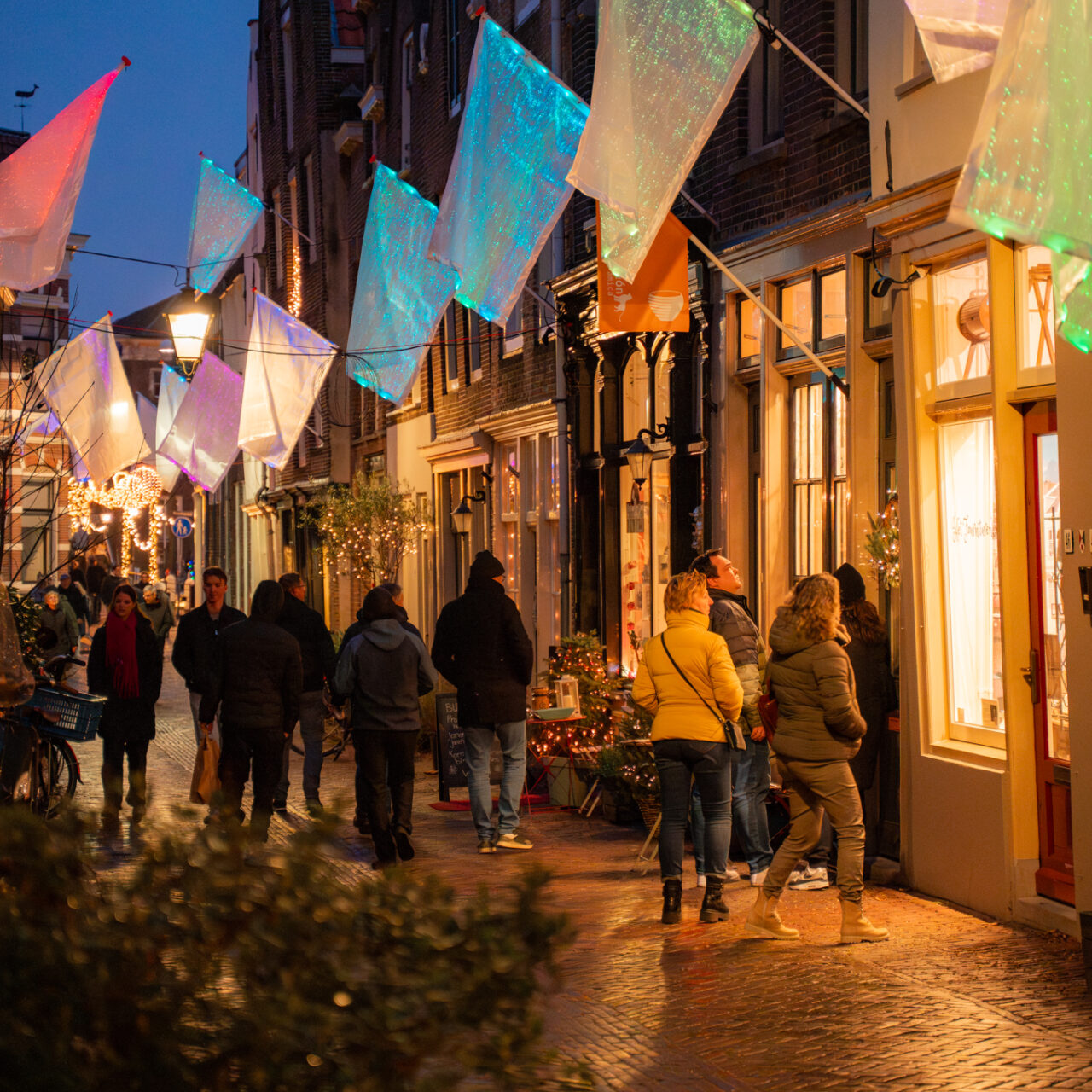 Winkelen Vleeshouwersstraat Dordtse Decemberdagen