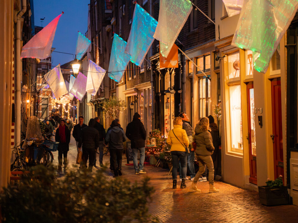Winkelen Vleeshouwersstraat Dordtse Decemberdagen